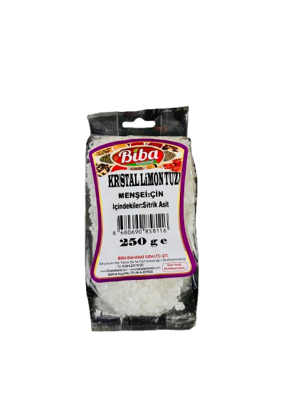 BİBA KRİSTAL LİMON TUZU 250 GR - 1