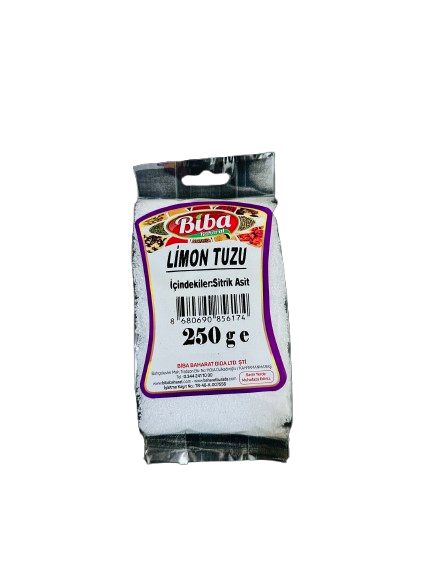 BİBA LİMON TUZU 250 GR - 1