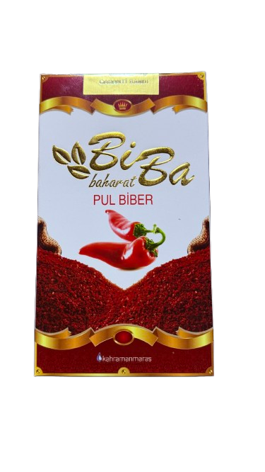BİBA PUL BİBER KUTU 500 GR - 1