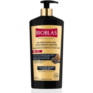 BIOBLAS 1000 ML SİYAH SARIMSAK ŞAMPUANI *12
