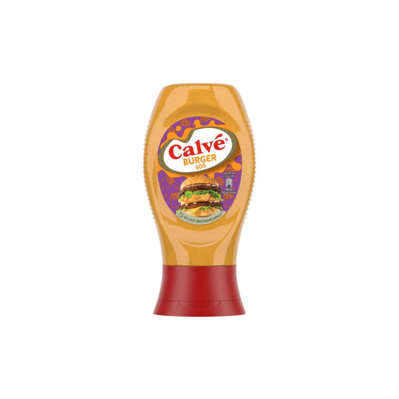 CALVE BURGER SOS 12X245G 240 GR - 1