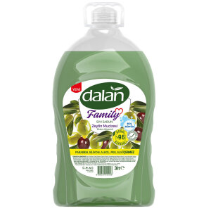 DALAN FAMİLY 3 LT SIVI SABUN  ZEYTİN MUCİZESİ *4