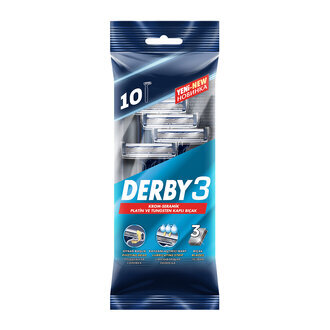 DERBY 10+3 SAMURAI HEDİYELİ TIRAŞ BIÇAĞI - 1