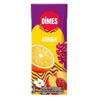 DİMES KARIŞIK MEYVE NEKTARI 1/5 (1*27) - 1