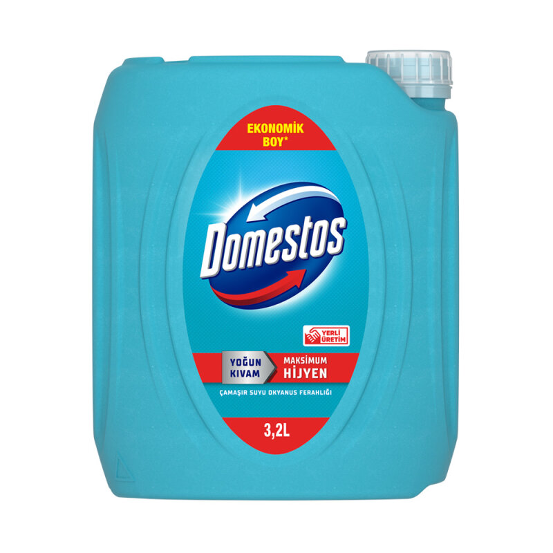 DOMESTOS VIENA ÇAMAŞIR SUYU OKYANUS FERAHLIĞI 4X3240ML - 1