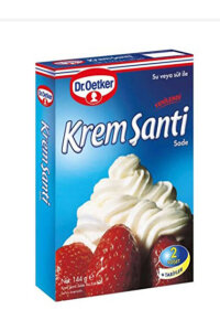 DR OETKER KREM ŞANTİ KUTU SADE 144 GR *12