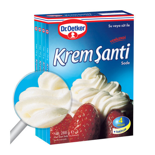 DR OETKER KREM ŞANTİ SADE 288 GR KUTU - 1