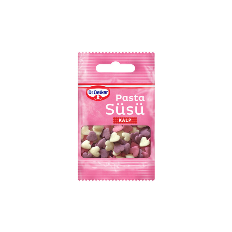 DR.OETKER DEKOR PASTA SÜSÜ KALP 10 G - 1