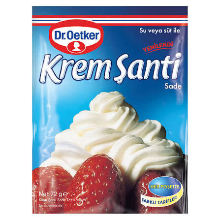 DR.OETKER KREM ŞANTİ SADE-TEKLİ 72 GR 12*2 - 1