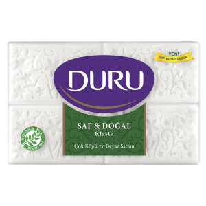 DURU KALIP SABUN SAF&DOĞAL KLASİK 600GR *15