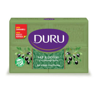 DURU KALIP SABUN SAF&DOĞAL ZEYTİNYAĞLI 600GR *15