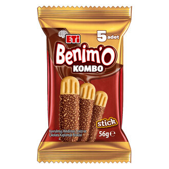 ETİ BENİMO KOMBO STİCK 5 Lİ 56 G *18 - 1