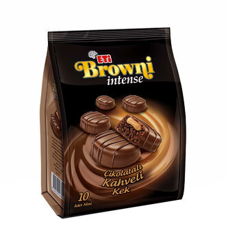 ETİ BROWNI INTENSE KAHVELİ MİNİ 160GX12 KL - 1