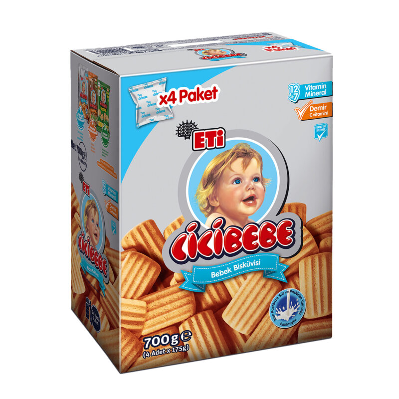 ETİ CİCİBEBE BEBEK BİSKÜVİSİ 700 G - 1
