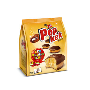 ETİ POPKEK MİNİ MUZLU 180GX10 KL