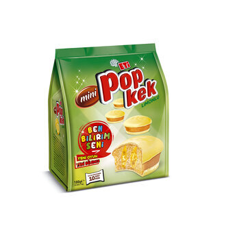 ETİ POPKEK MİNİ LİMON 180 G - 1
