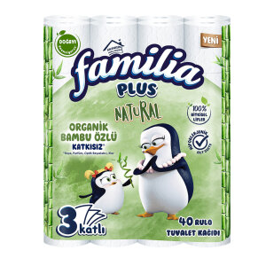 FAMİLİA TUV. KAGIDI 40 Lİ NATUREL*3