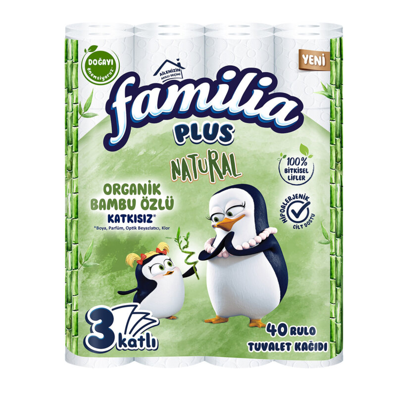 FAMİLİA TUV. KAGIDI 40 Lİ NATUREL*3 - 1