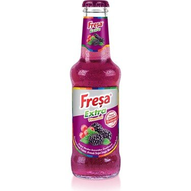FREŞA EKSTRA KARADUT FRENK ÜZÜMÜ MADEN SUYU 200 ML - 1