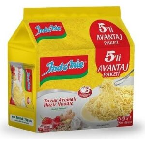INDOMIE 5Lİ PAKET TAVUKLU NOODLE  *40