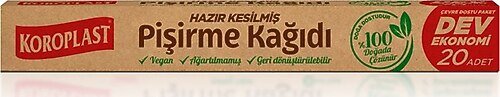 KOROPLAST PİŞİRME KAĞIDI HAZ.KES.DEV EKO.20LI*24 - 1