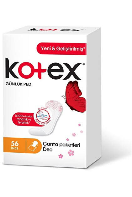 KOTEX İNCE GÜNLÜK PED 18'Lİ PARFÜMSÜZ - 1