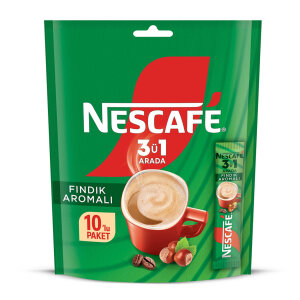 NESCAFE 3 Ü 1 ARADA FINDIK AROMALI 10 LU MP