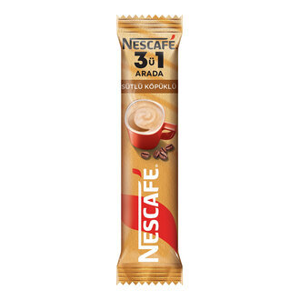 NESCAFE 3Ü1 ARADA SÜTLÜ KÖPÜKLÜ CLEO 10(56X17.4G) - 1