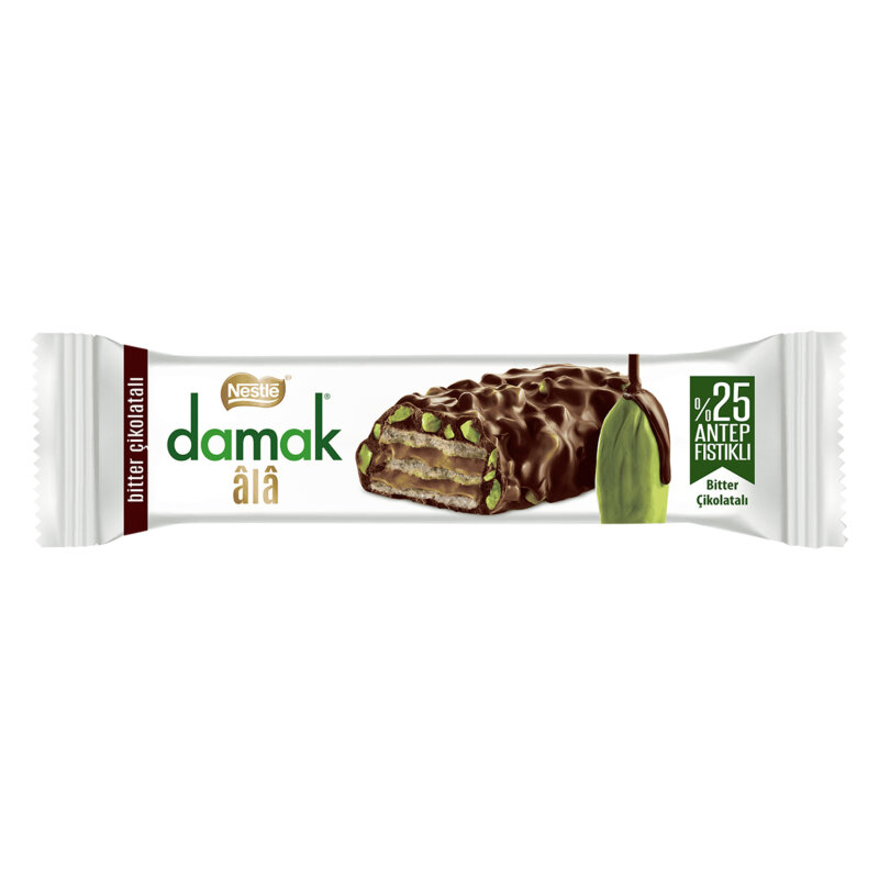 NESTLE DAMAK ALA BİTTER ÇİKOLATALI 12*30 GR - 1