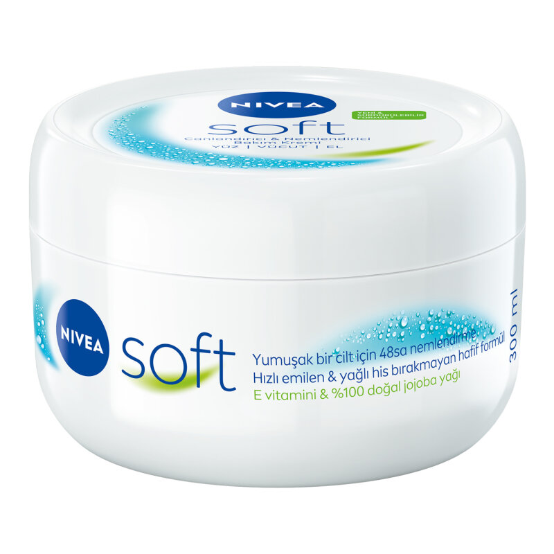 NİVEA SOFT KREM 300ML - 1