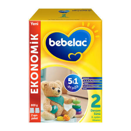 NUMİL BEBELAC 2 VİTAMİN DEMİR 800G - 1