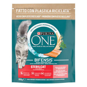 ONE KEDİ STERİL SOMONLU 800 gr