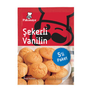 PAKMAYA 5 Lİ ŞEKERLİ VANİLİN 5GR*30*6