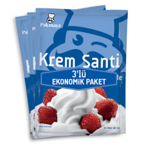 PAKMAYA KREM ŞANTİ SADE 3X 75GR*8
