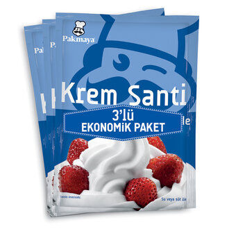 PAKMAYA KREM ŞANTİ SADE 3X 75GR*8 - 1