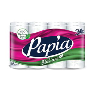 PAPİA TUVALET KAĞIDI BIOC 16 LI