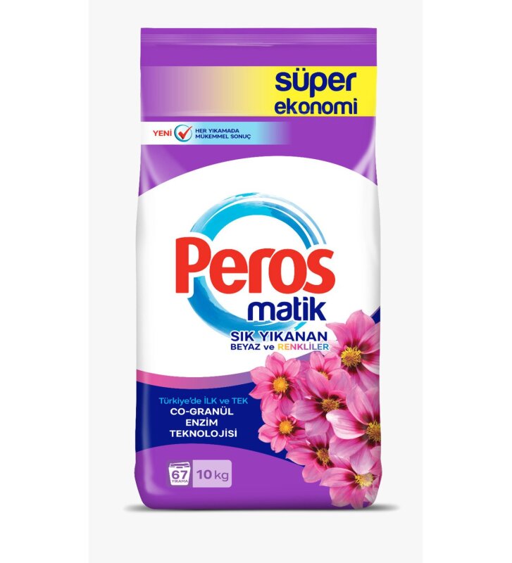 PEROS 10 KG MTK SIK YIKANANLAR YILDIZ ÇİÇEĞİ - 1