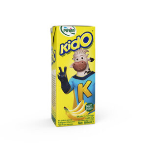 PINAR KİDO SÜT MUZLU 180 ML *27