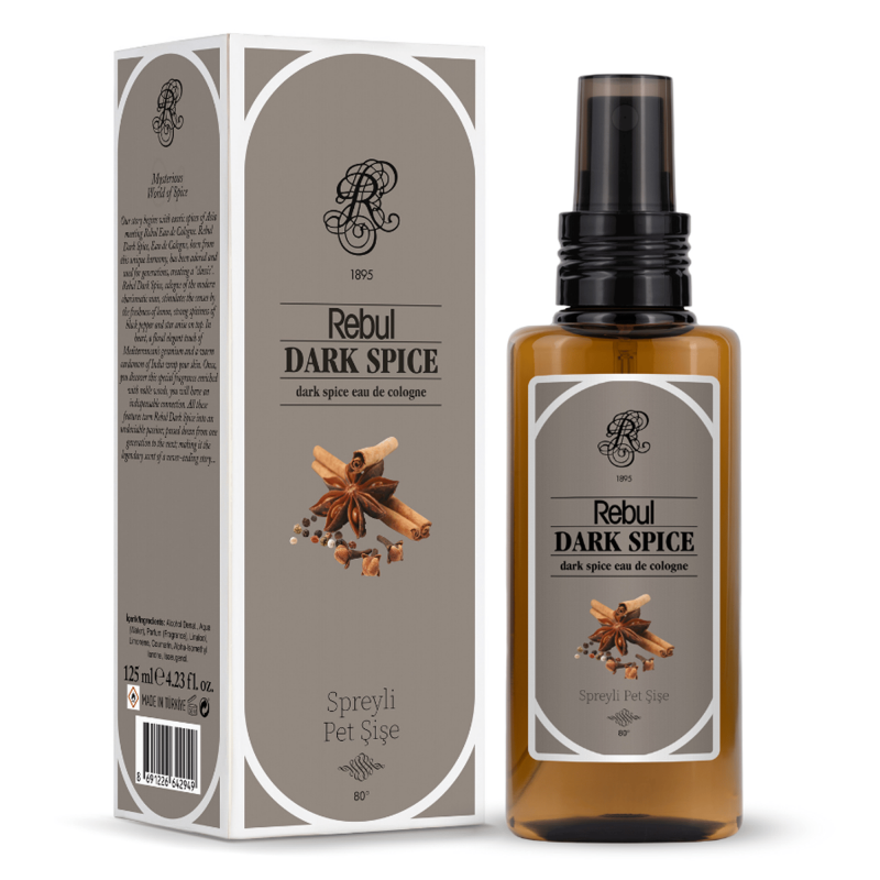 REBUL 125ML KOLONYA KUTULU- DARK SPICE*12 - 1