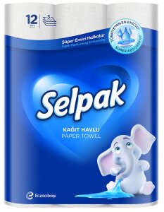 SELPAK HAVLU 12 Lİ YENİ *4
