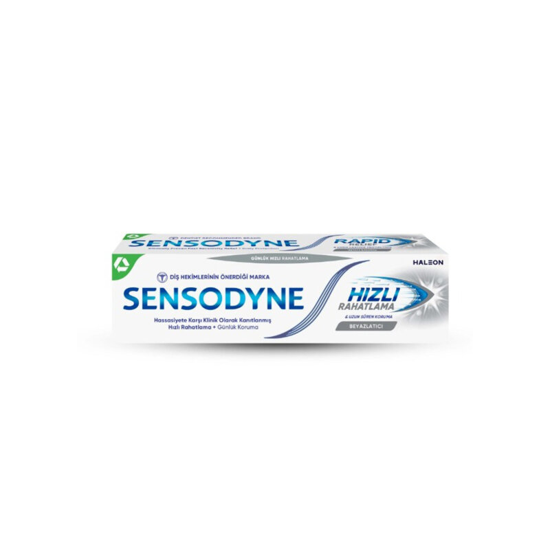 SENSODYNE HIZLI RAHATLAMA BEYAZLATICI 75 ML *12 - 1