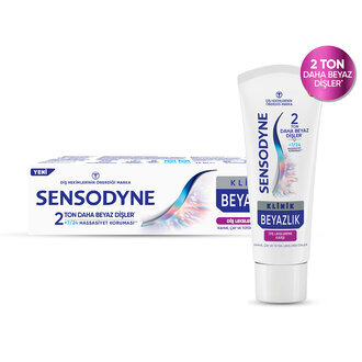 SENSODYNE KLİNİK BEYAZLIK DİŞ LEKELERİNE KARŞI 75 ML - 1