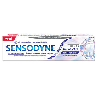 SENSODYNE UZMAN BAKIM BEYAZLIK DERİN TEMİZLİK 75 ml *12 - 1
