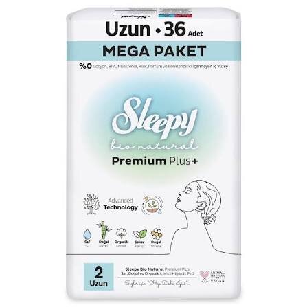 SLEEPY BİO NATURAL MEGA UZUN 36 *12 - 1