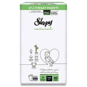 SLEEPY NATURAL 2 Lİ FIRSAT XXL (NO:7) 40*3
