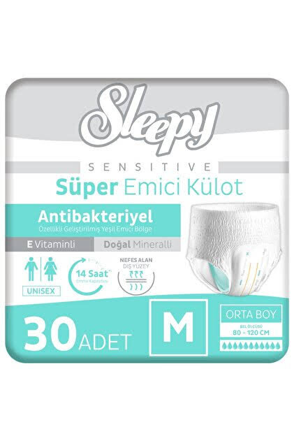 SLEEPY SENSETİVE ANTI IKIZ KLT MEDIUM 30*4 - 1