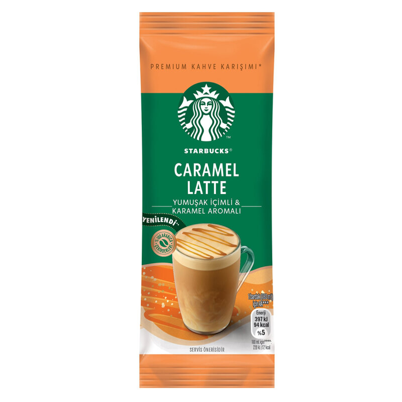 STARBUCKS CARAMEL LATTE 23 G - 1