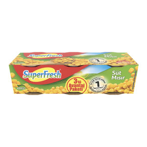 SUPERFRESH KONS. MISIR (200GR X 3) X 15 600 GR