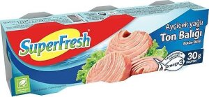 SUPERFRESH SF TON AYÇ. (3X75 GR)X8