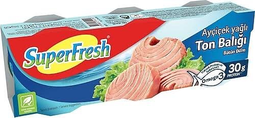 SUPERFRESH SF TON AYÇ. (3X75 GR)X8 - 1